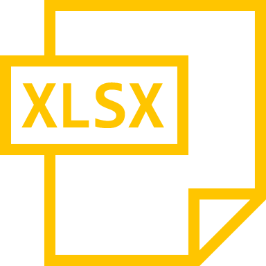 アイコン:XLSX